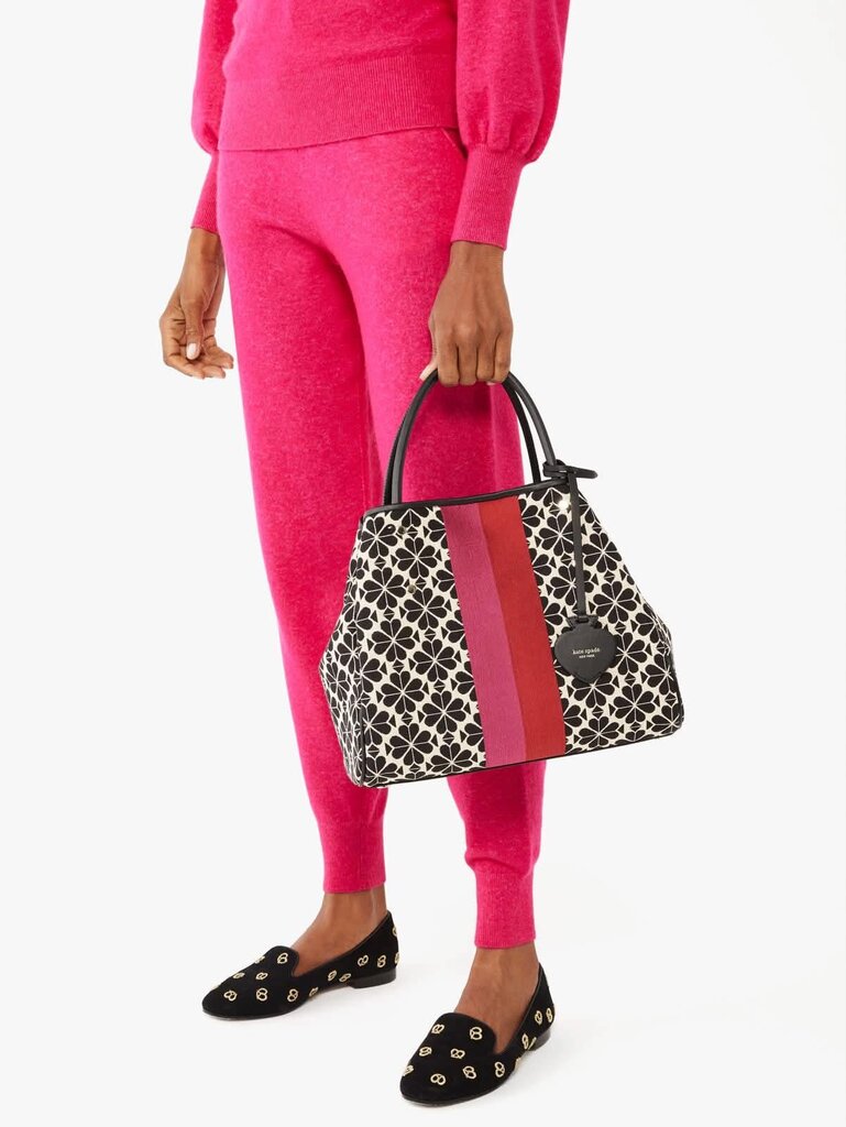 Kate Spade Flower Jacquard Tote Bag