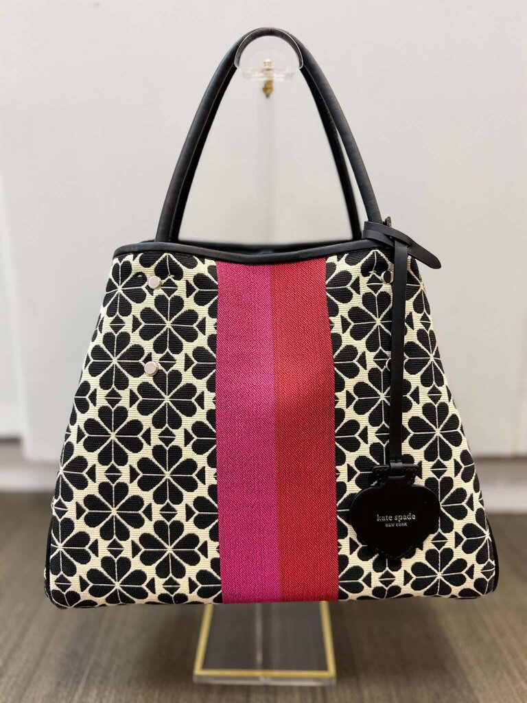 Kate Spade Flower Jacquard Tote Bag