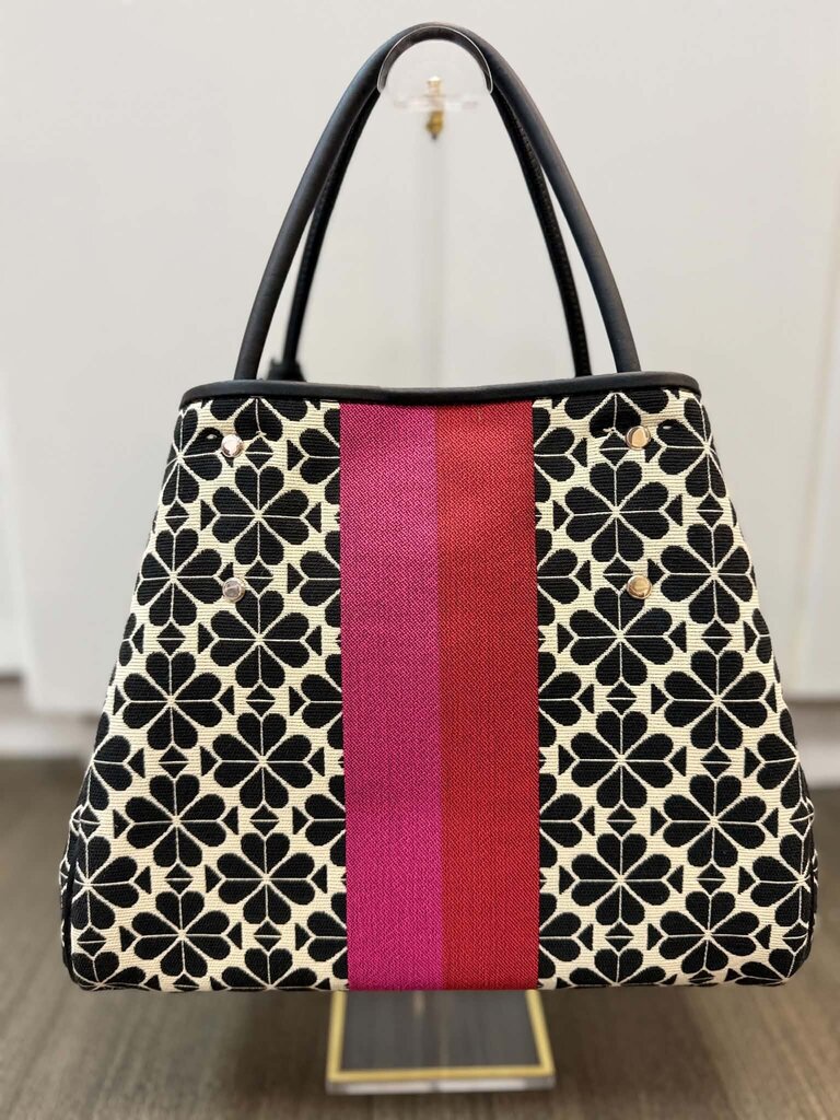 Kate Spade Flower Jacquard Tote Bag