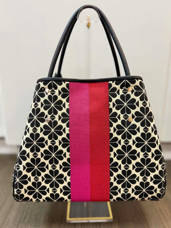 Kate Spade Flower Jacquard Tote Bag