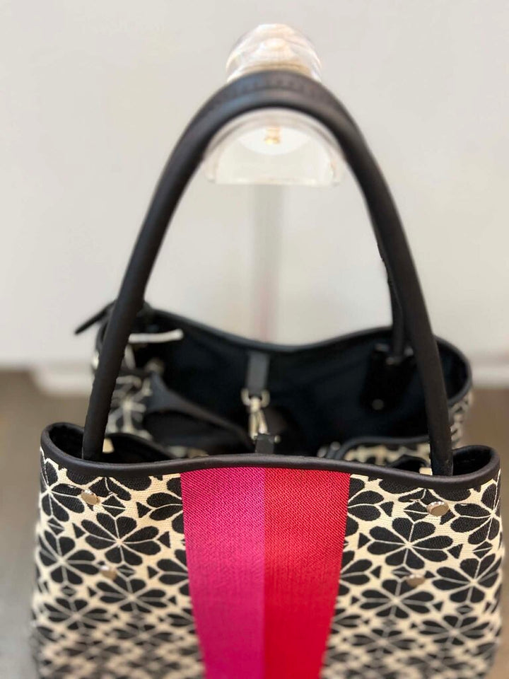Kate Spade Flower Jacquard Tote Bag