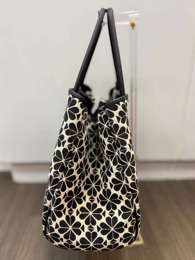 Kate Spade Flower Jacquard Tote Bag