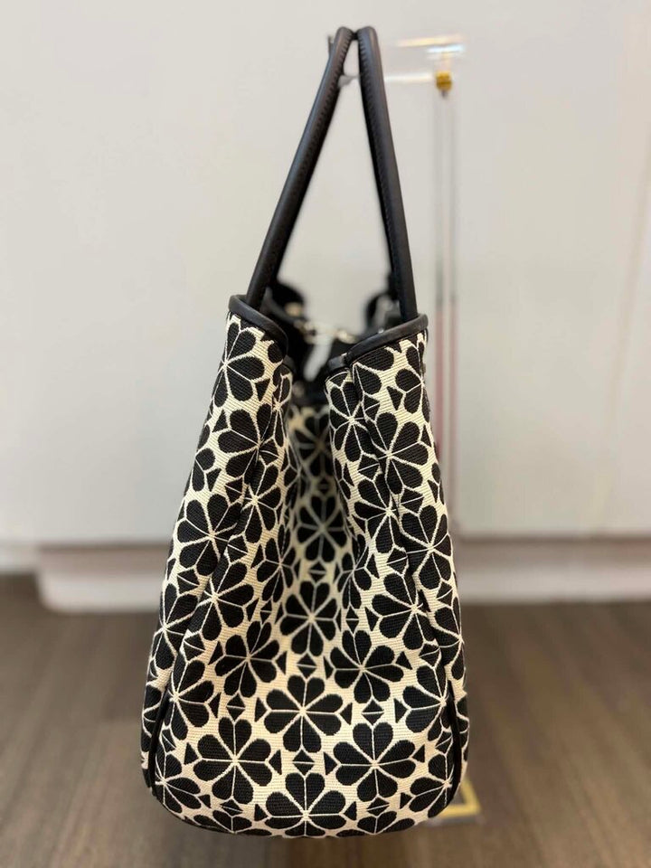 Kate Spade Flower Jacquard Tote Bag