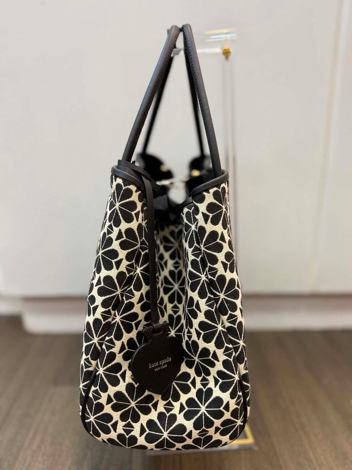 Kate Spade Flower Jacquard Tote Bag