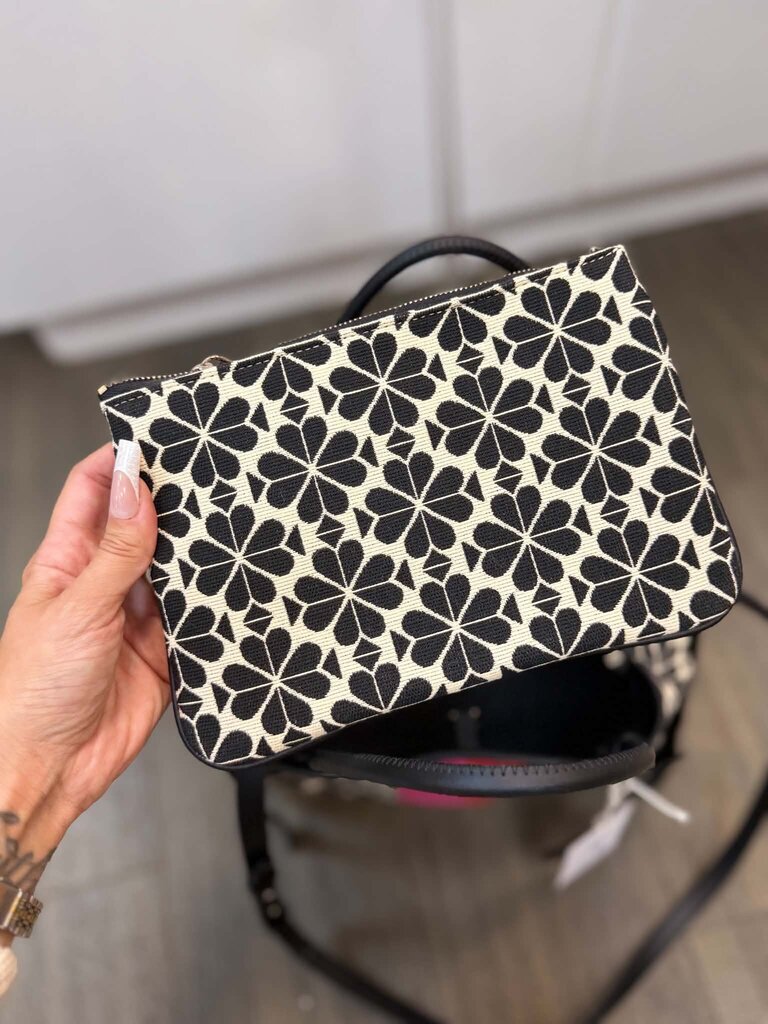 Kate Spade Flower Jacquard Tote Bag