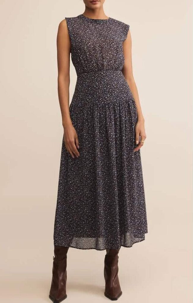 Z Supply Etta Aspen Floral Midi Dress - Size XS