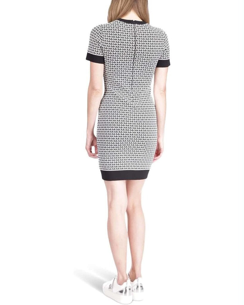 Michael Kors Logo-Print Mini Dress - Size Small