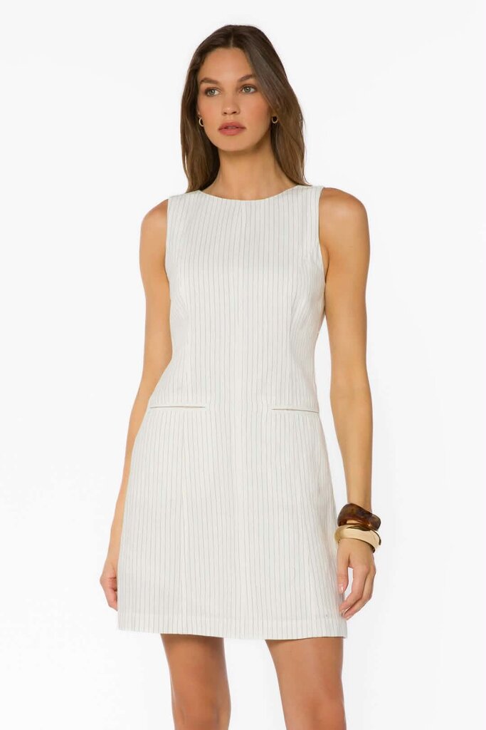 Velvet Heart Matilda Mulch Pinstripe Dress - Size XS (Retails $98)