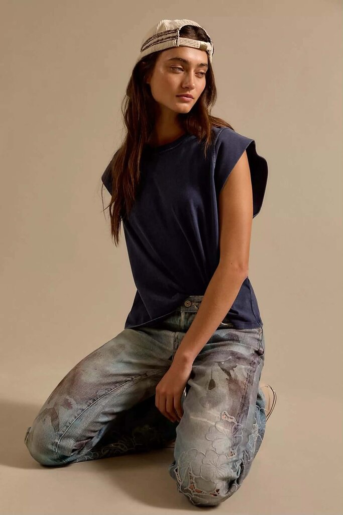 Free People NWT West Coast Illusions & Cutwork Jeans - Size 29 (Retails $298)