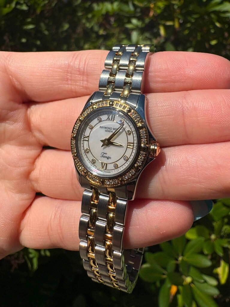Raymond Weil Tango NIB 5790 Dual Tone Watch