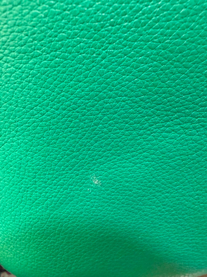 Coach Rivet Central Enamel Studded Satchel