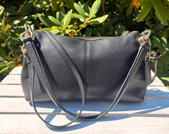 Coach Embossed Horse And Carriage Charley Crossbody