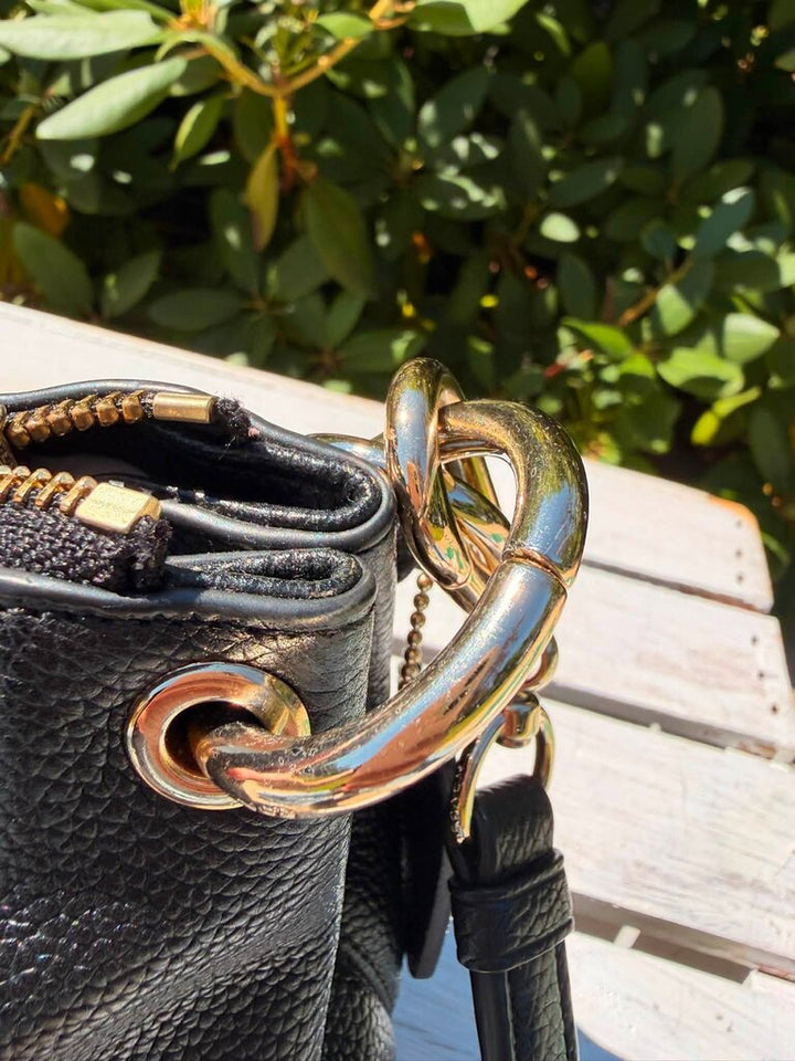 Coach Embossed Horse And Carriage Charley Crossbody