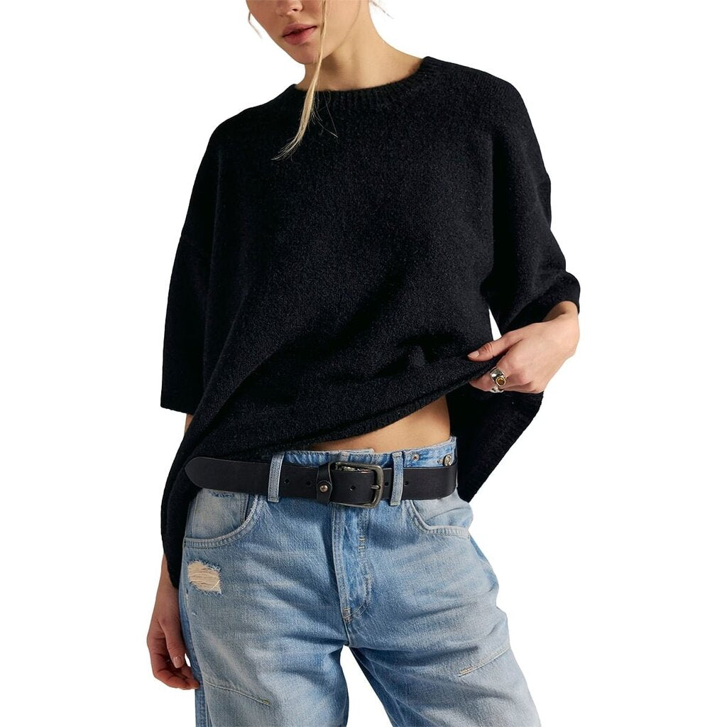 Free People Margot SoftSpun Sweater Tee - Size Large(Retails $98)