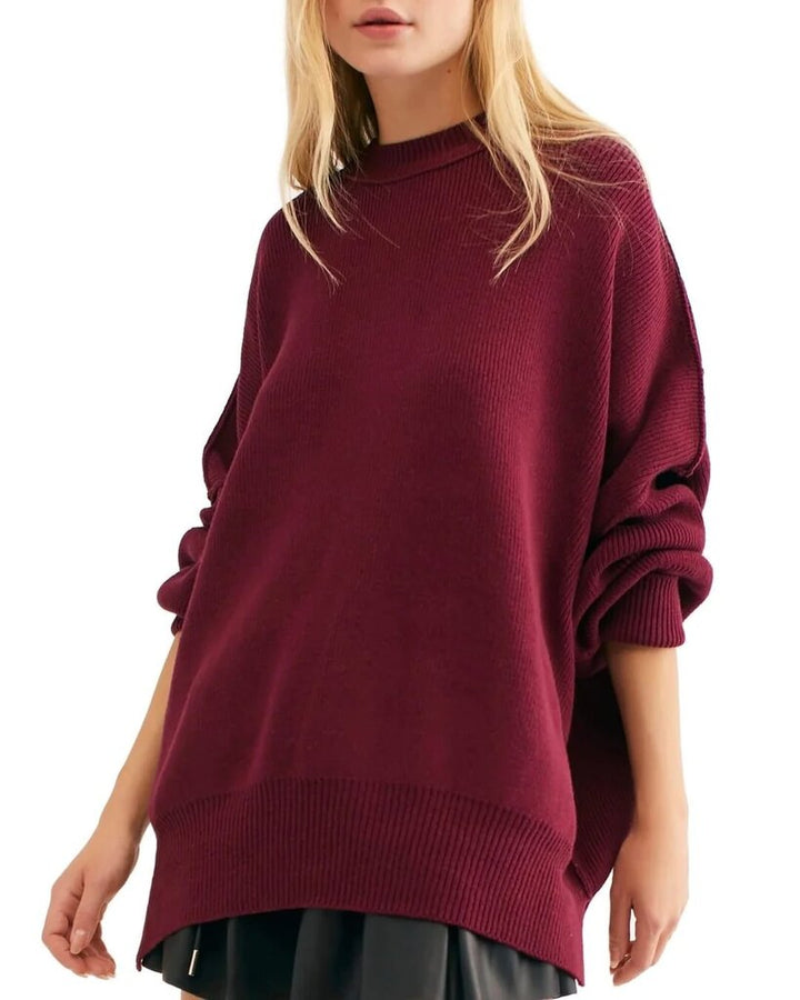 Free People Easy Street Tunic in Pomegranate - Size Medium(Retails $128)