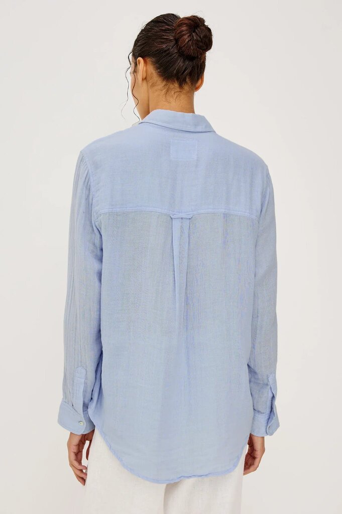 Rails Ellis Gauze Cotton Button Down Shirt in Blue Jay - Size XL(Retails $188)