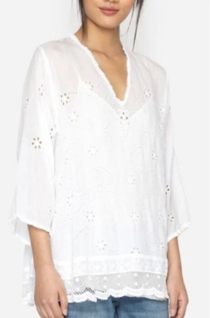 Johnny Was Embroidered Tunic - Size Small(Retails $248)
