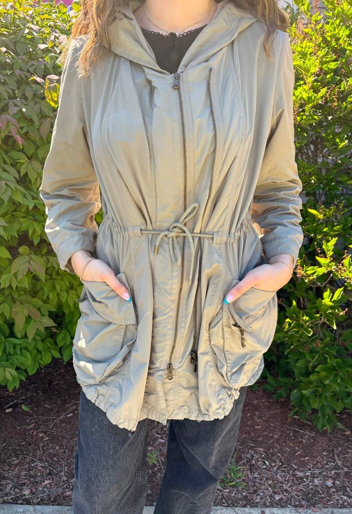 Brunello Cucinelli Silk Dual Zip Windbreaker - Size 46