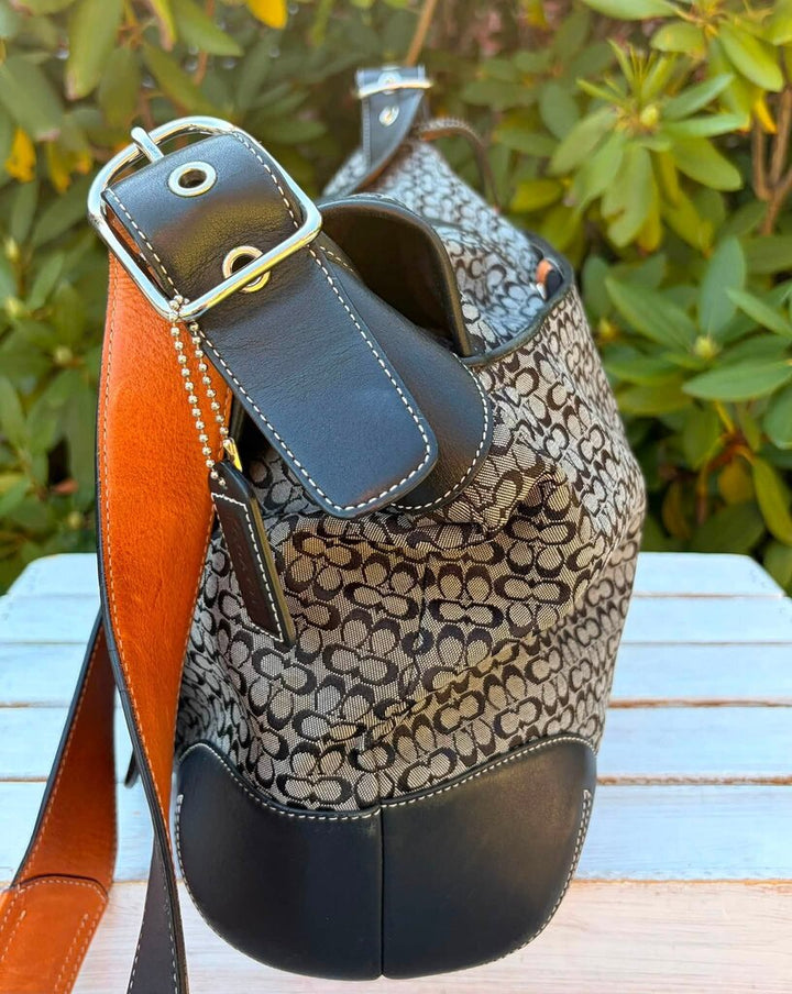 Coach Vintage Signature C Saddle Messenger Bag