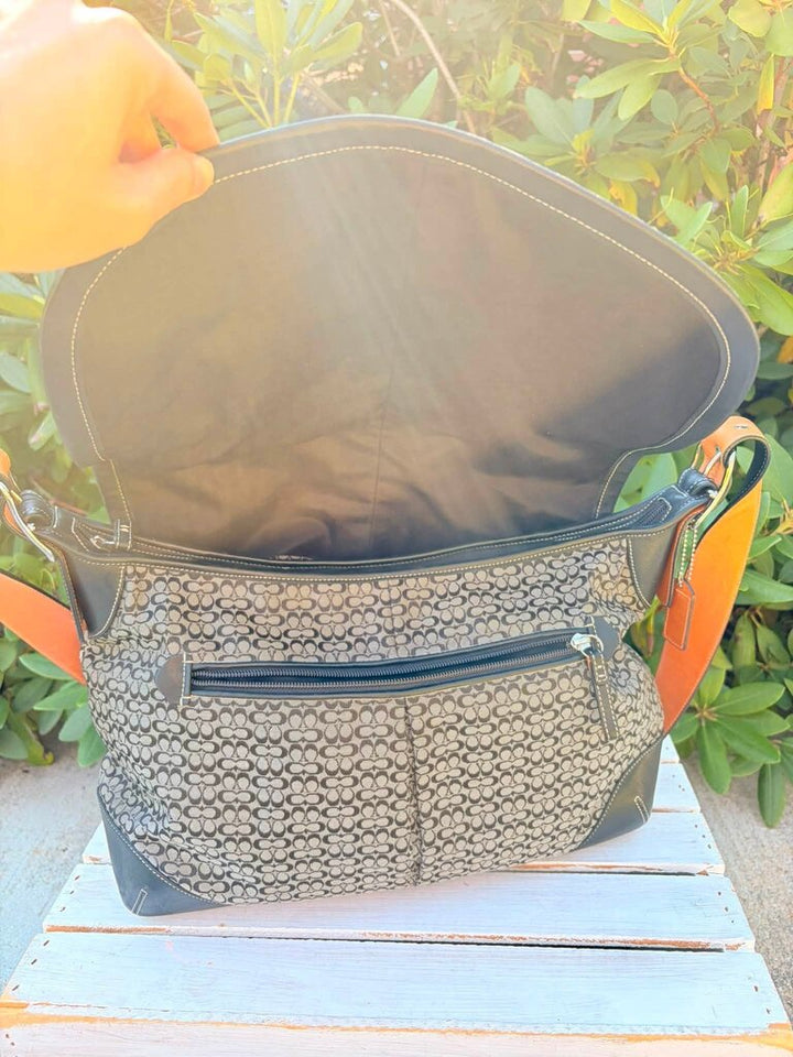Coach Vintage Signature C Saddle Messenger Bag