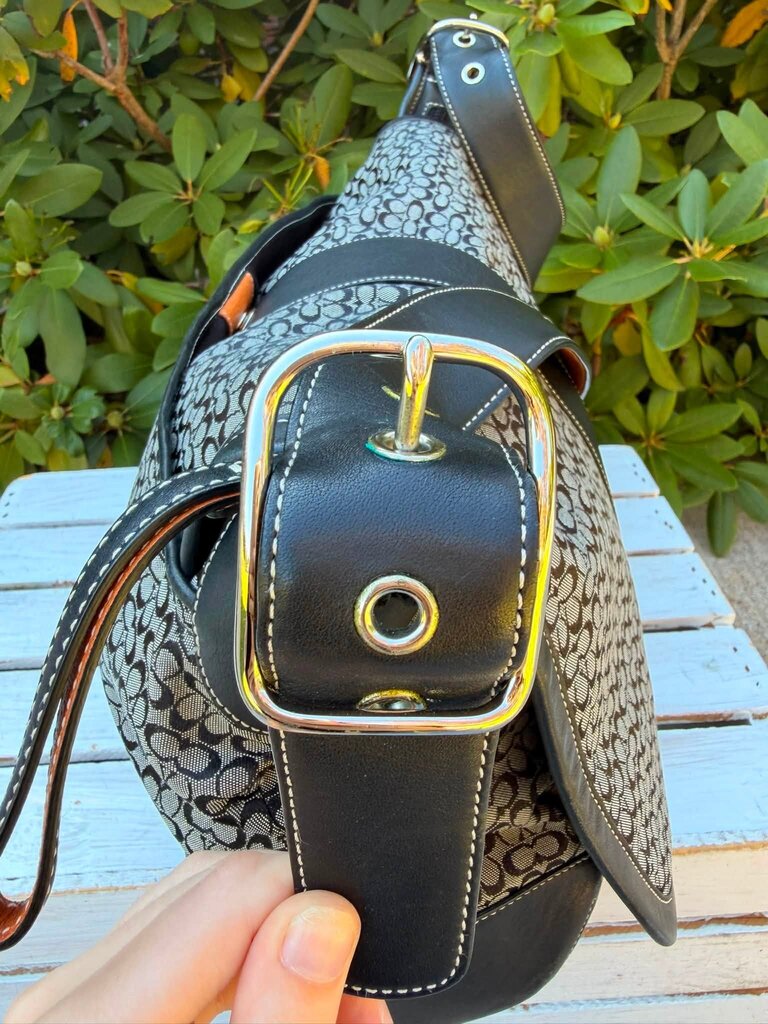 Coach Vintage Signature C Saddle Messenger Bag