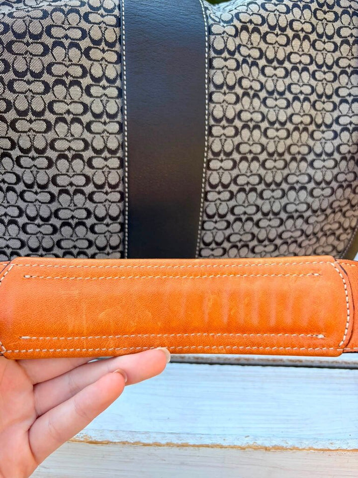 Coach Vintage Signature C Saddle Messenger Bag