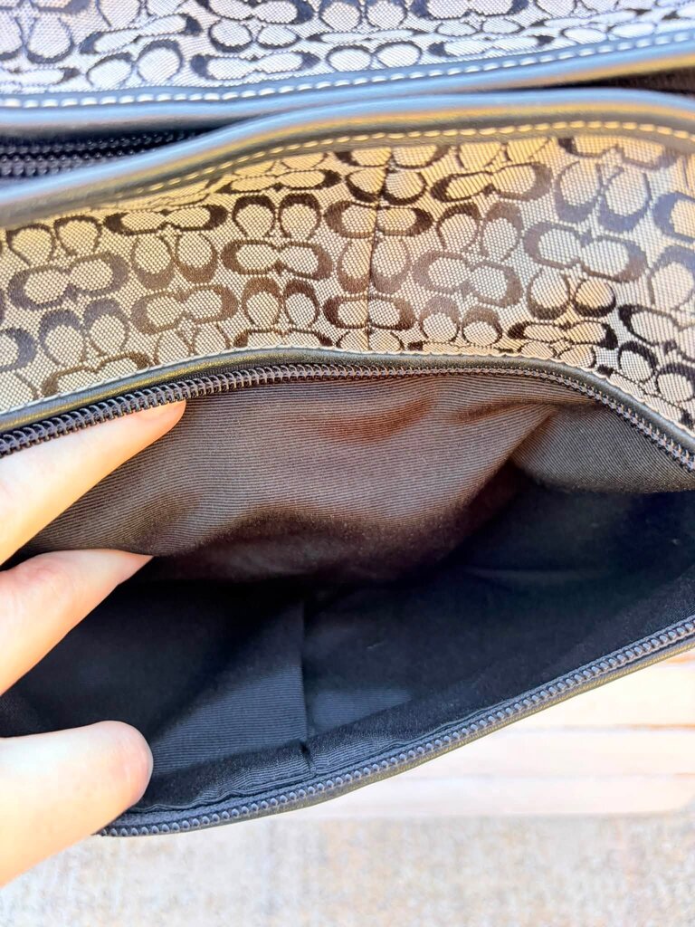 Coach Vintage Signature C Saddle Messenger Bag