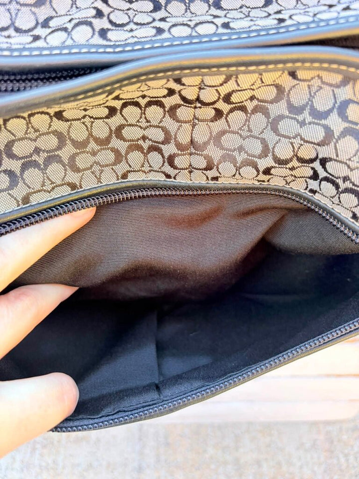 Coach Vintage Signature C Saddle Messenger Bag