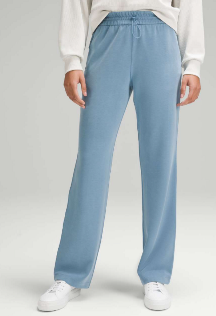 Lululemon Softstreme High-Rise Pant *Full Length In Utility Blue - Size 6 (Retails for $128)