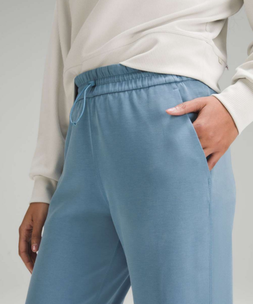 Lululemon Softstreme High-Rise Pant *Full Length In Utility Blue - Size 6 (Retails for $128)