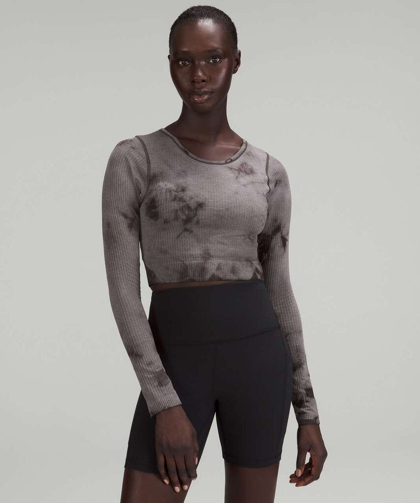 Lululemon Ebb to Street Long Sleeve Shirt *Marble Dye - Size Small