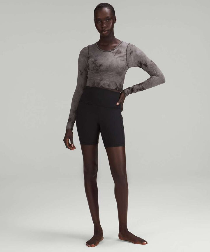 Lululemon Ebb to Street Long Sleeve Shirt *Marble Dye - Size Small