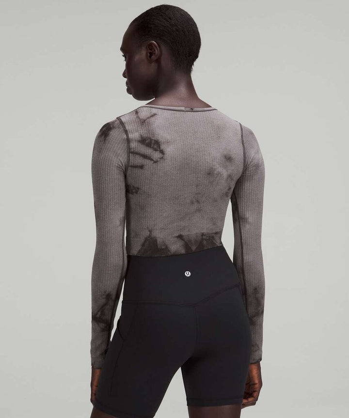 Lululemon Ebb to Street Long Sleeve Shirt *Marble Dye - Size Small