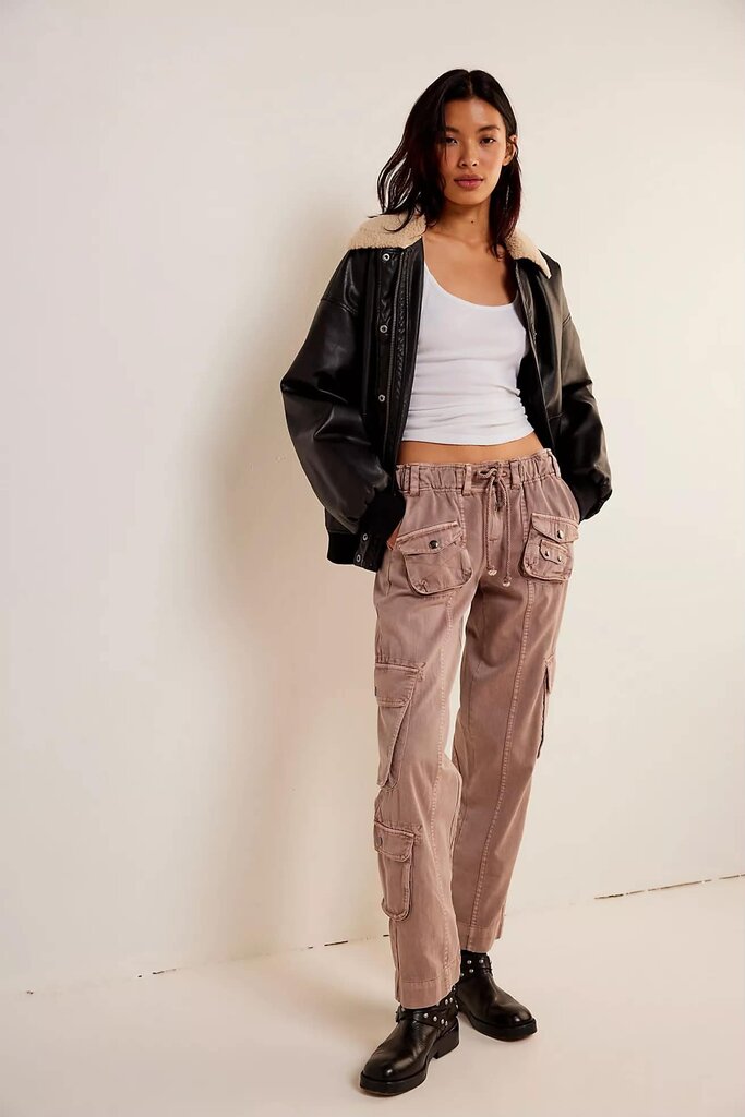Free People Tahiti Pull On Cargo Pants - Size XS