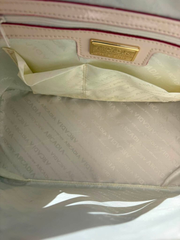 Arcadia Patent Leather Dome Satchel