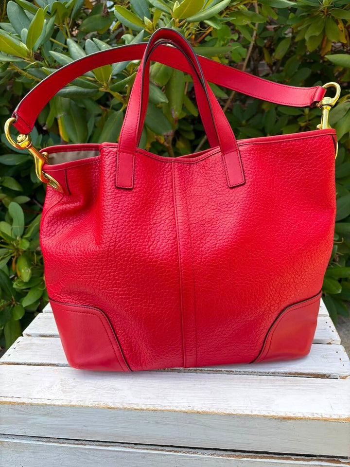 Coach Hadley Pebble Grain Leather Purse