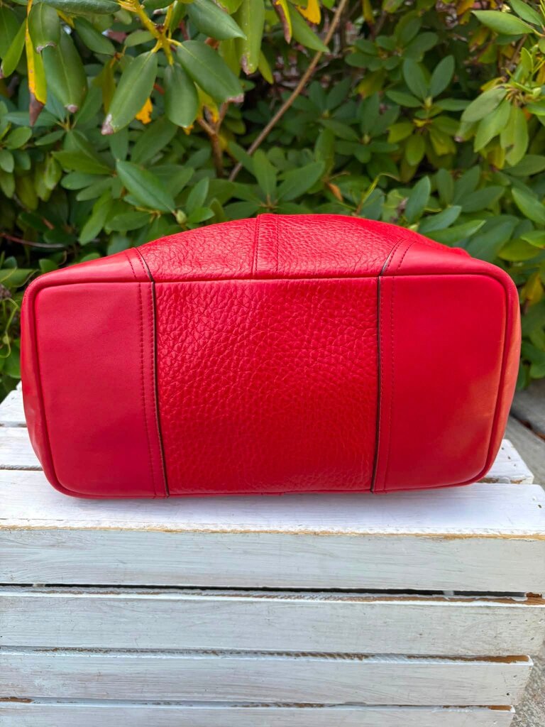 Coach Hadley Pebble Grain Leather Purse