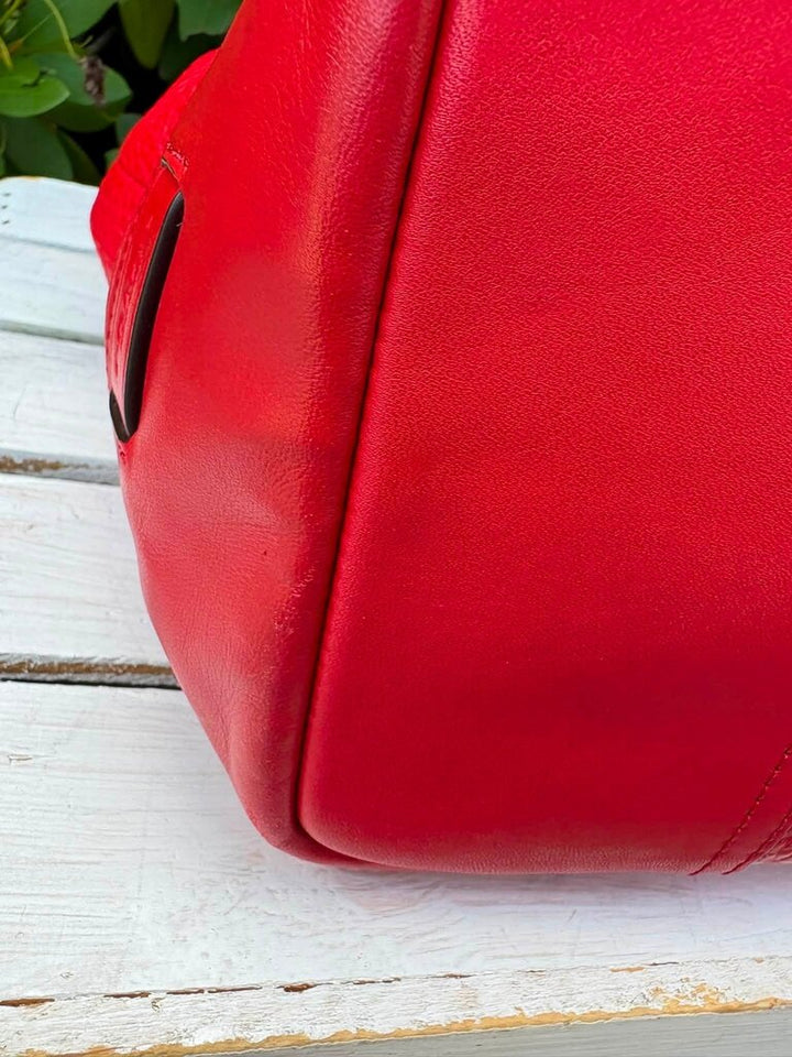 Coach Hadley Pebble Grain Leather Purse