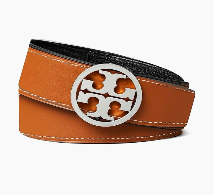 Tory Burch Reversible Miller Leather Belt - Size Small (Retails for $230)