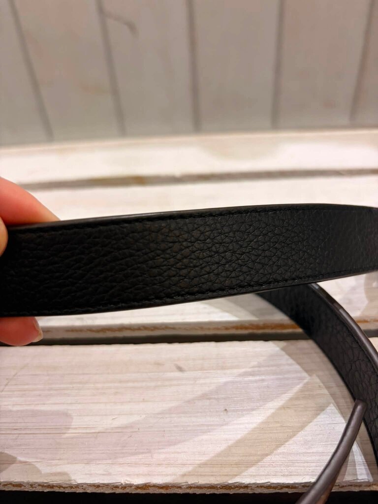 Tory Burch Reversible Miller Leather Belt - Size Small (Retails for $230)