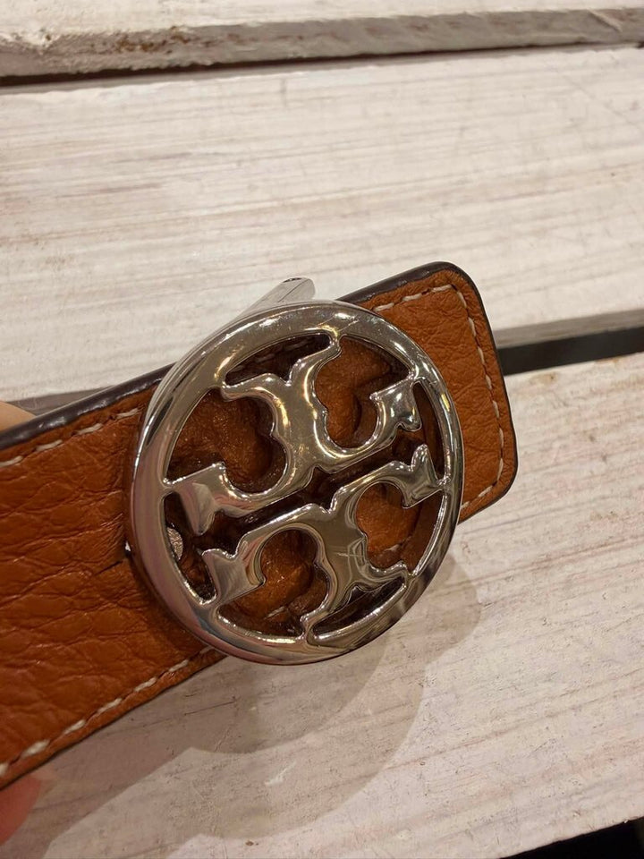 Tory Burch Reversible Miller Leather Belt - Size Small (Retails for $230)