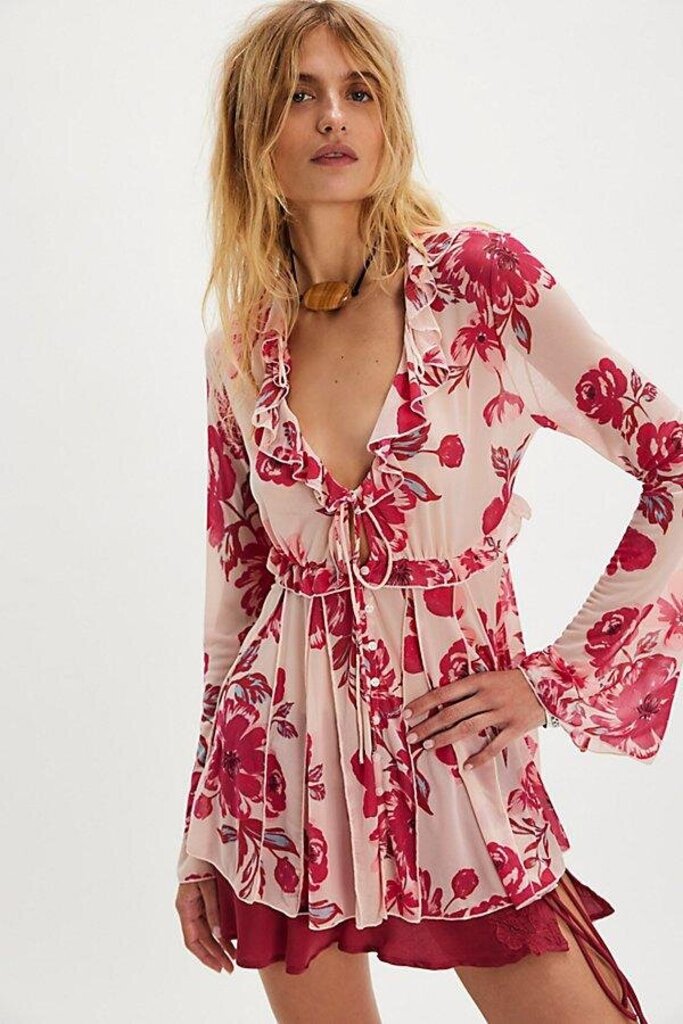 Free People NWT Wildest Dreams Tunic - Size Large