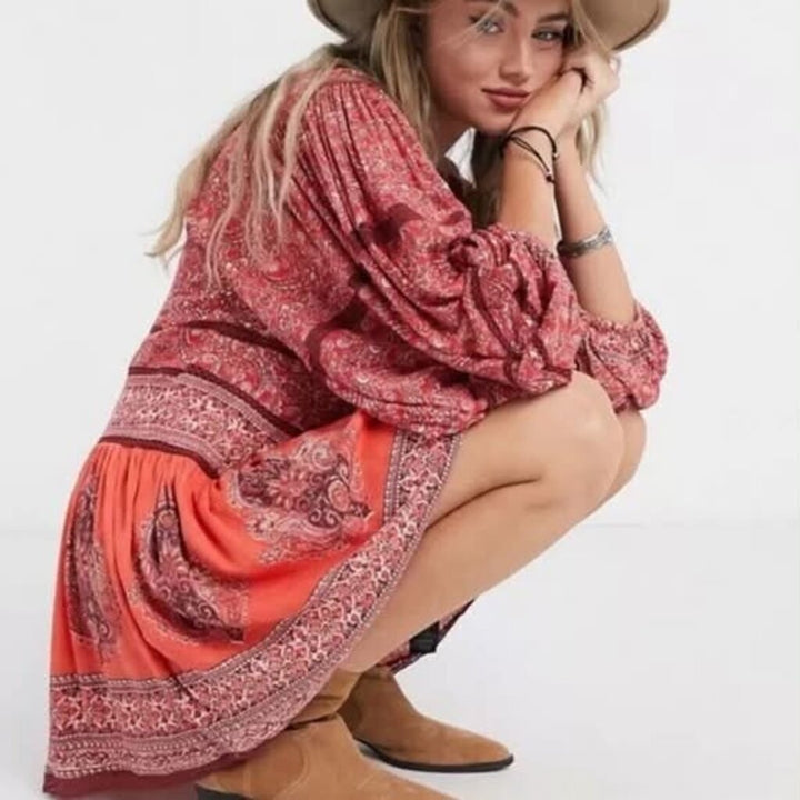 Free People Luna Scarf Knit Tunic - Size Large