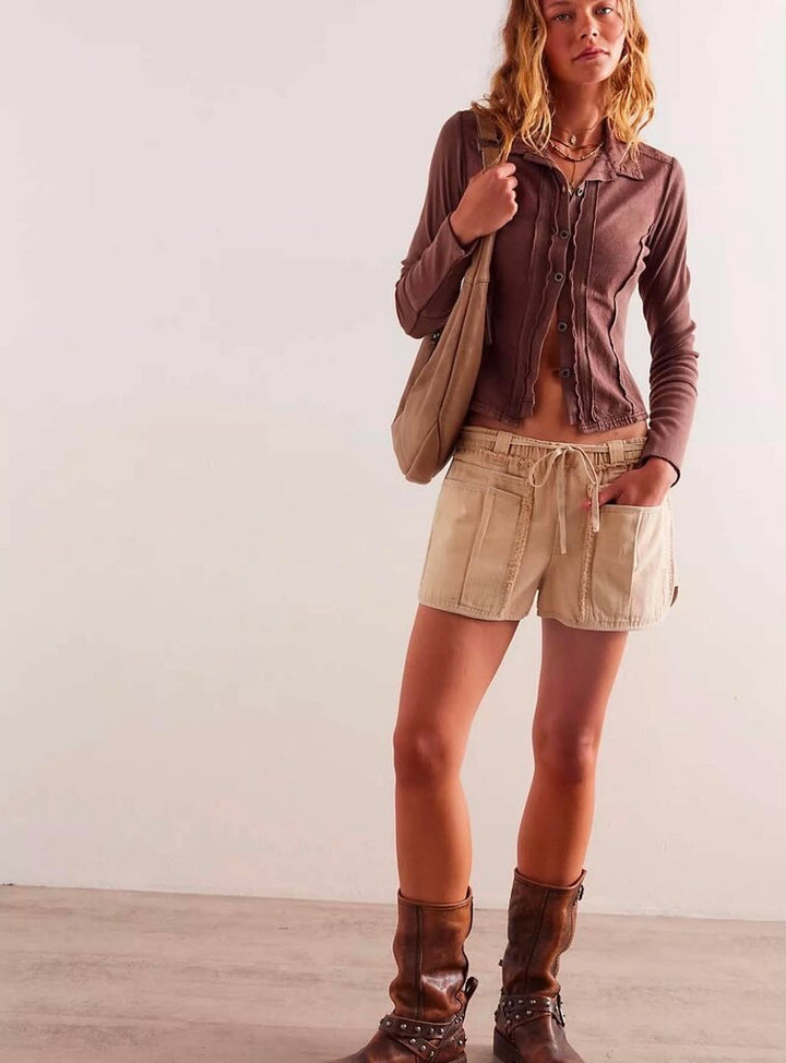 Free People We The Free Tiny Woven Top - Size Large