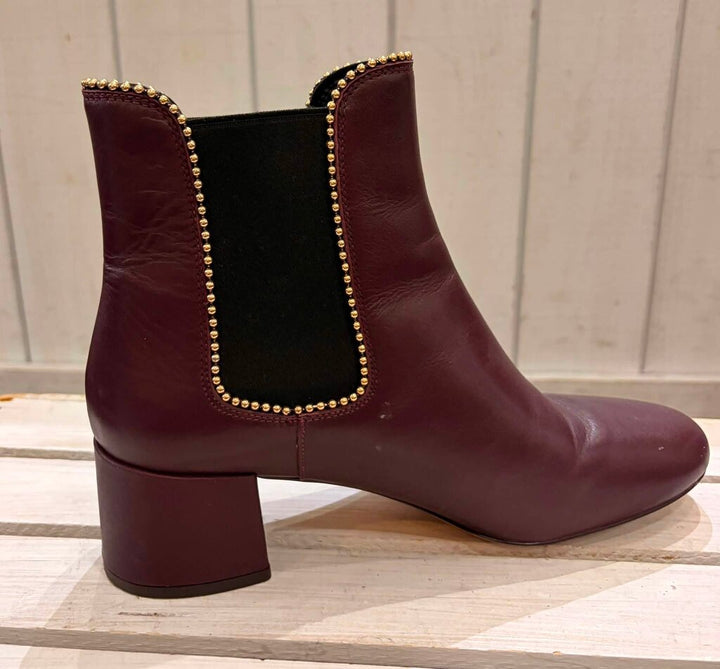 Coach Tori Leather Bootie - Size 9.5
