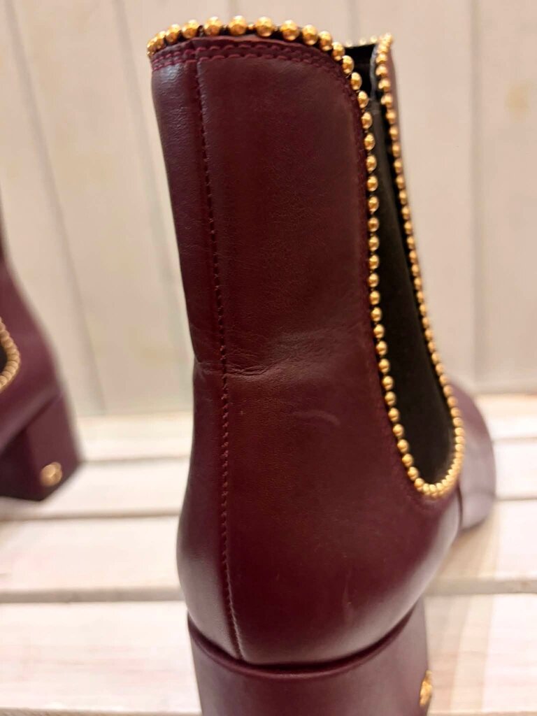 Coach Tori Leather Bootie - Size 9.5