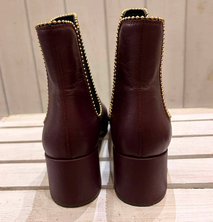 Coach Tori Leather Bootie - Size 9.5