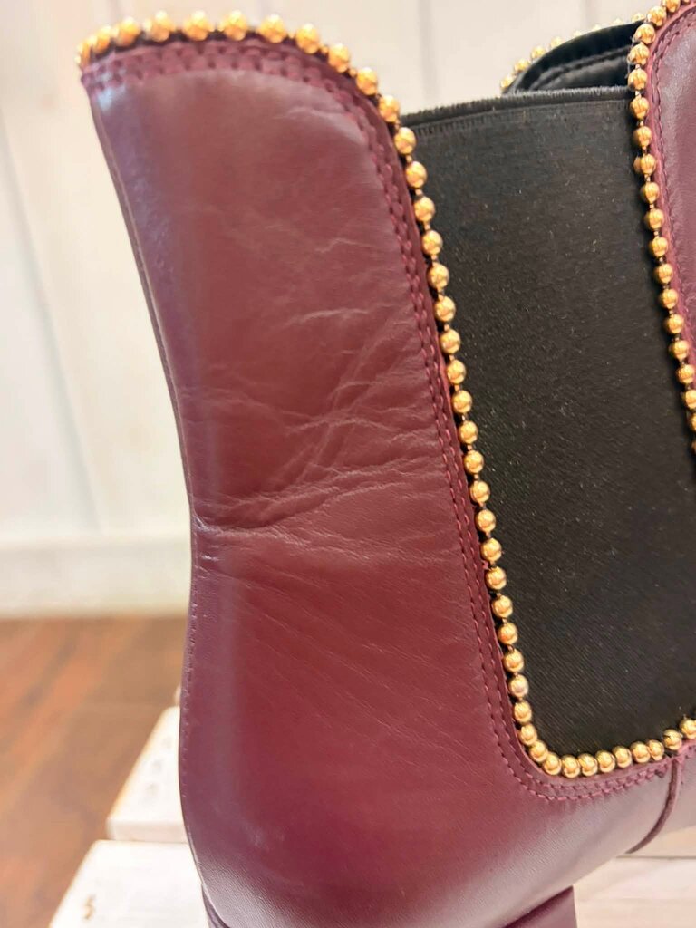 Coach Tori Leather Bootie - Size 9.5