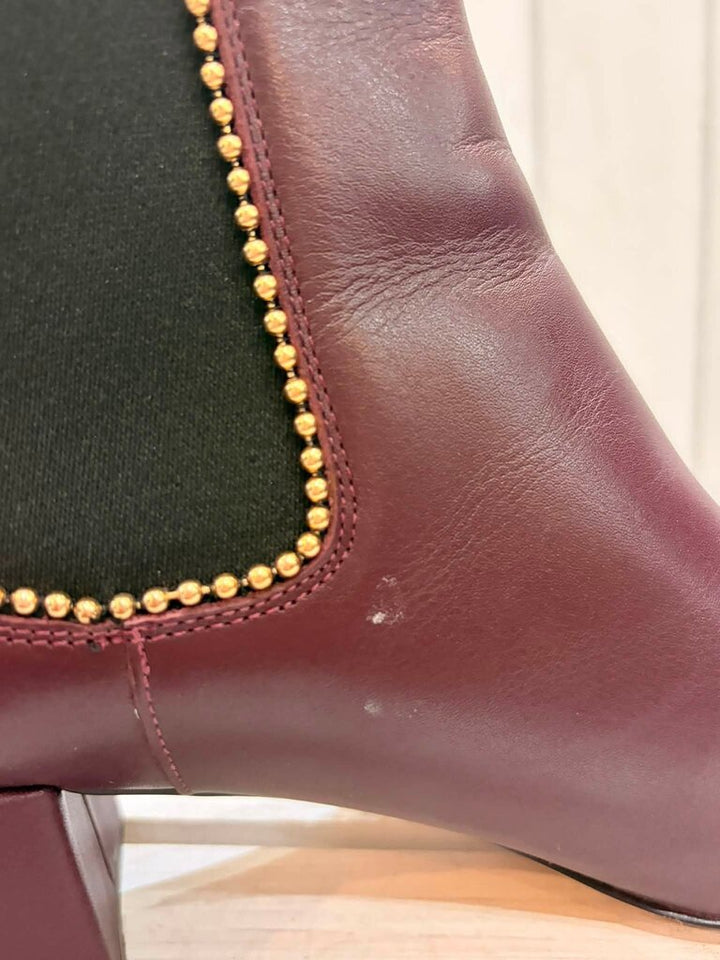 Coach Tori Leather Bootie - Size 9.5