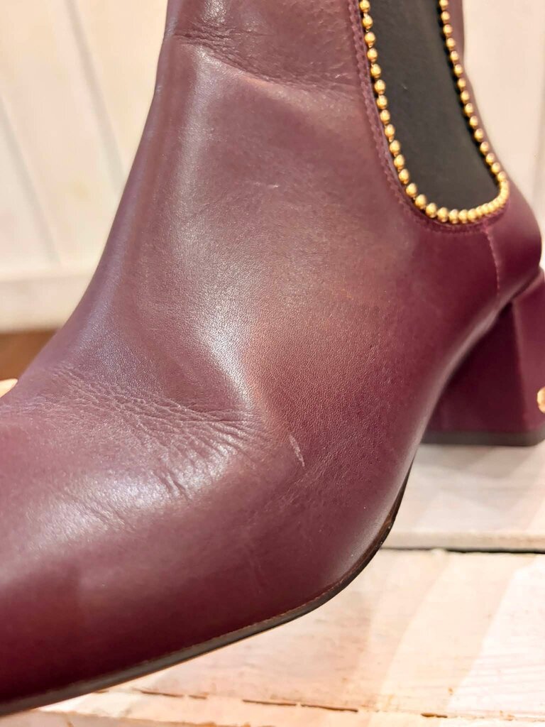 Coach Tori Leather Bootie - Size 9.5